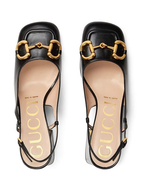 gucci horsebit pump|gucci horsebit slingback pumps.